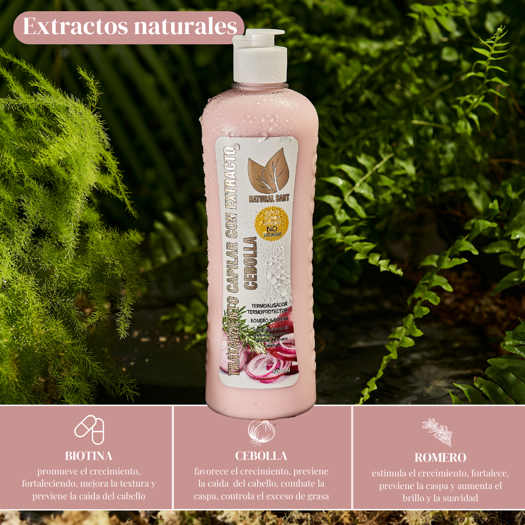 Cebolla, Biotina y Romero - Tratamiento - JosaBeauty