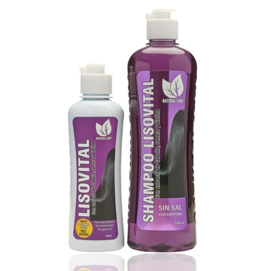 LisoVital - Shampoo y Treatment Combo