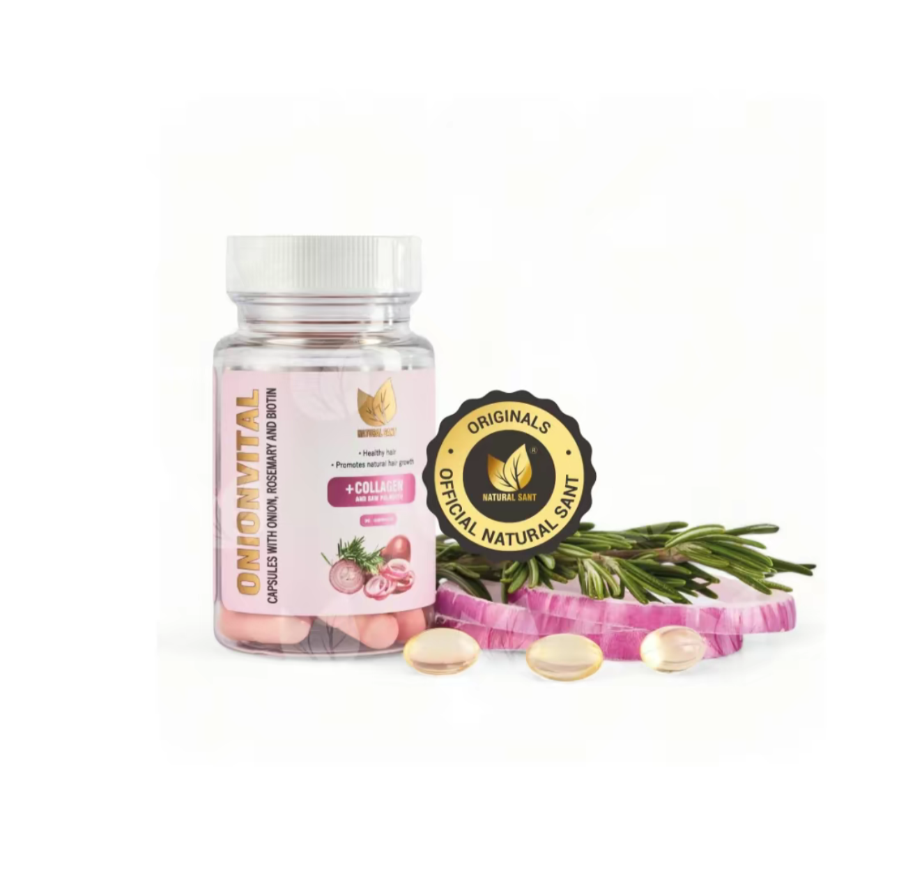 Natural Sant OnionVital Hair Growth Capsules