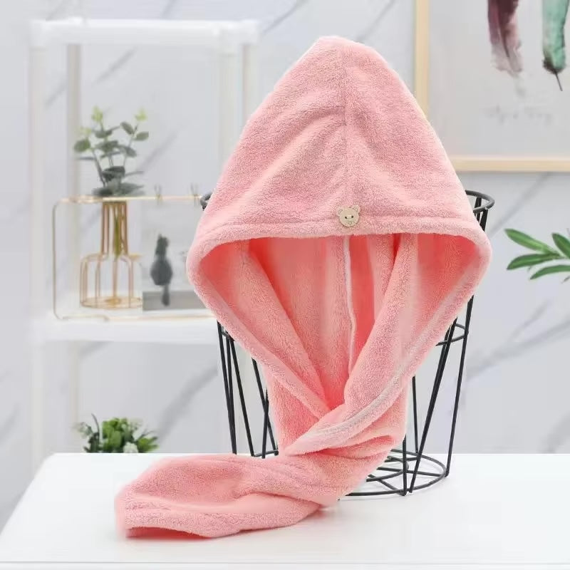 Microfiber Hair Wrap Towel