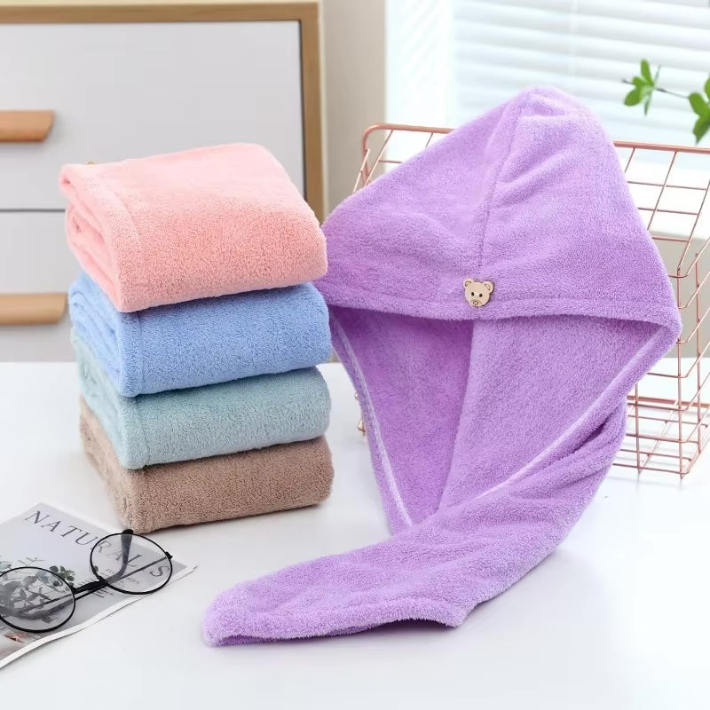 Microfiber Hair Wrap Towel